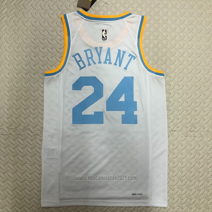 Camiseta Los Angeles Lakers Kobe Bryant #24 Classic 2022-23 Blanco